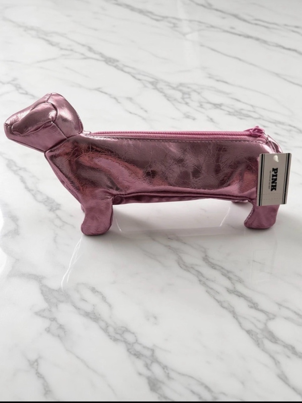 Victoria's Secret PINK Dog Makeup Brush Bag